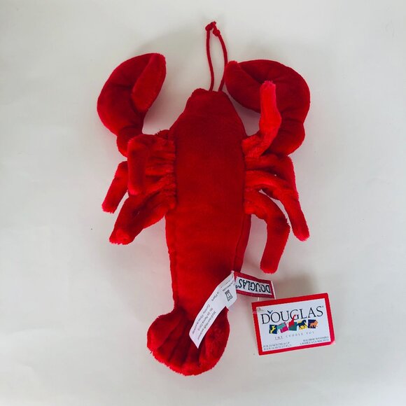 New w/Tag Douglas Plush Red Lobster Snapper Stuffed Animal 10" - Picture 4 of 10